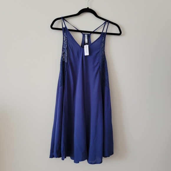 La Vie En Rose Dresses La Vie En Rose Detail Lacel Aqua Dress